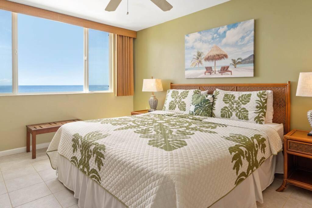 קאילואה-קונה Beautiful Oceanfront Condo! - Hale Kona Kai 303 מראה חיצוני תמונה